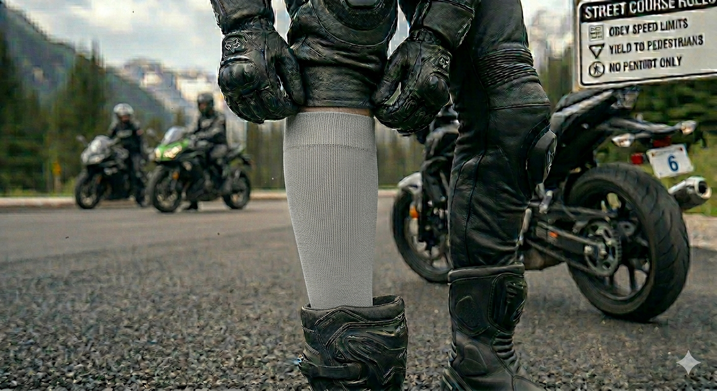 Hanf Longsocks - Stutzen/ Biker Socken