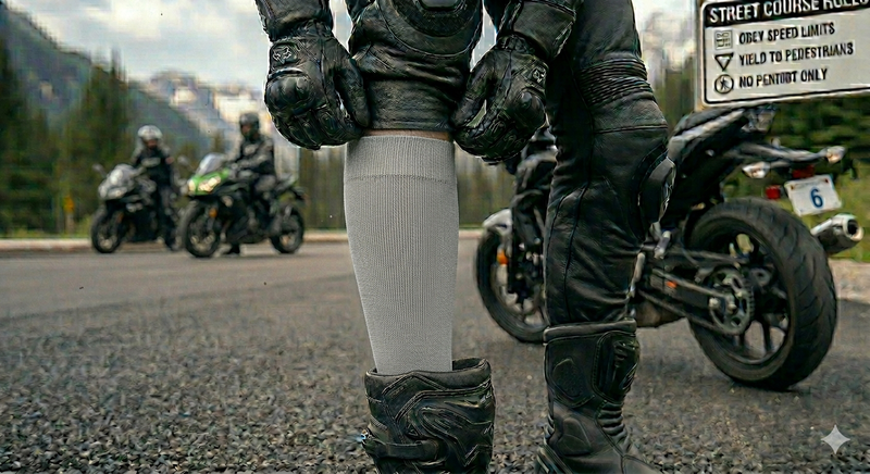 Hanf Longsocks - Stutzen/ Biker Socken