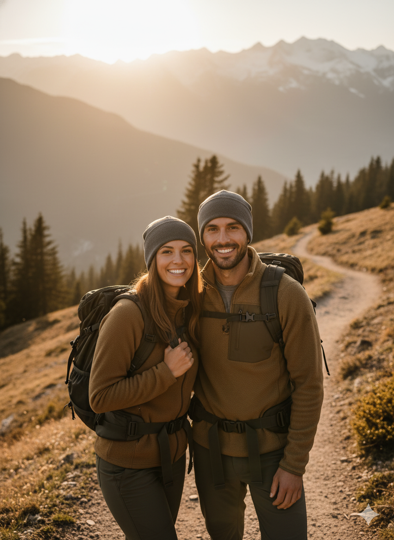 Merino Haube  natürlich - wohlig - warm