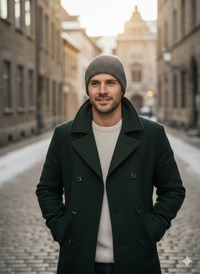 Merino Haube  natürlich - wohlig - warm