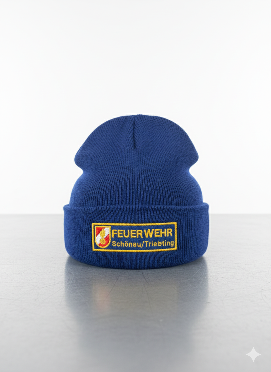 Merino Hauben mit individuellem Logo – Ihre Marke in bester Qualität